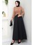 Bisiklet Yaka Büzgülü Sandy Bluz Camel HM2765 2