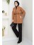 Kolu Taşlı Beli Bağcıklı Takım Camel HM2718 3