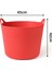 Pembe, Esnek Plastik Kova – 42 Litre, Kurban Kovası, Esneyebilen Oyuncak ve Çamaşır Sepeti 2