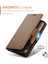 Samsung Galaxy S21 Fe Hafif Rfıd Engelleme Manyetik Kapatma Deri Kapaklı Kılıf 3 Kart Yuvası (Yurt Dışından) 3