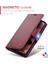 Oppo Reno 12 Pro 5g Hafif Rfıd Engelleme Manyetik Kapatma Deri Kapaklı Kılıf 3 Kart Yuvası (Yurt Dışından) 3