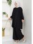 Müslin Tunik Pantolon Ikili Takım 1558 - Siyah 3