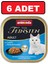 Vom Feinsten Tahılsız Bitki Sosunda Somonlu Kedi Konserve Yaş Mama 6 Adet 100 gr 1