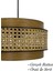 Rattan Hasır Dopia Avize 2