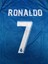 Yetişkin Forması Realmadrid Turkuaz Ronaldo Kısa Kol 2017 Sezon (Turkuaz) Ag 2