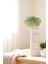 Dekoratif Plastik Bambu Desenli Vazo - 19 cm 3