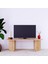 B0030 Beca Tv Ünitesi 100 cm Meşe Tv Sehpası, Televizyon Ünitesi Minimalist Modern 45 Inç Tv Ünitesi 1