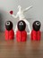 Squid Game Figür 3lü Set Squid Game Asker Karakterleri Koleksiyonluk Figür 4