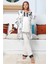 Mommysh 55711 Kadın Lohusa Saten Sabahlıklı Pijama Takımı 1