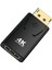 4K Display Port To HDMI Dönüştürücü, Dp To 4K HDMI Çevirici (Display Port Bilgisayara Takılır) HDMI Kablo ile Monitör Tv Projeksiyon Takılır 1