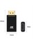 4K Display Port To HDMI Dönüştürücü, Dp To 4K HDMI Çevirici (Display Port Bilgisayara Takılır) HDMI Kablo ile Monitör Tv Projeksiyon Takılır 5