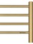 750X500 Bluebell Fırça Brass Gold Altın Havlupan 5
