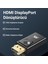 4K Full Hd 4K@60Hz Adaptör Displayport To Hdmı Adaptor Çevirici Dönüştürücü Adaptör Display Port Dönüştürücü 2