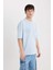 Erkek T-Shirt D5557AX/BE771 Lt.blue 2