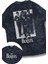 Unisex The Beatles Sırt Baskılı Yıkamalı Tişört, Oversize Rock-Metal Baskılı Eskitme T-Shirt 1