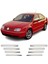 Volkswagen Bora Uyumlu 1998-2004 Krom Ön Panjur 8 Parça Paslanmaz Çelik 2
