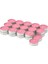 Blodbok Kokulu Tealight Mum Parlak Pembe 3,5 Saat 30 Adet Çilek 1
