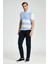 Pamuk Karışım Slim Fit 5 Cep Lacivert Chino Pantolon 2