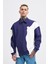 Erkek Distressed Stitch And Embroidered Polo Lacivert Ekru Sweatshirt 4