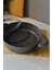 Granit Basık Tencere 24 cm Gri 5