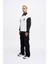 Erkek Contrast And Piped Polo Ekru Black Sweatshirt 4
