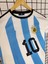 Lionel Messi Arjantin Yeni Sezon 2025 Yetişkin Futbol Forması (Beyaz-Mavi) 3