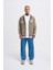 Erkek M Star Logo Haki Zip Jacket 1