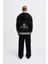 Erkek M Star Logo Siyah Zip Jacket 3