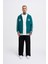 Erkek M Star Logo Petrol Yeşili Zip Jacket 1