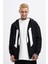 Erkek M Logo Siyah Zip Jacket 4