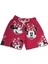 Minnie Mouse Baskılı Kız Çocuk Alt Üst Tişort ve Şort Takımı - 2'li Yazlık Set 4