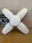 Winlight WL-2760 60 Watt 4 Kollu Pervane LED Ampul Beyaz 4