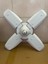 Winlight WL-2760 60 Watt 4 Kollu Pervane LED Ampul Beyaz 6