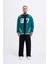 Erkek 87 Aplique Petrol Zip Jacket 1