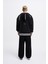 Erkek 87 Aplique Siyah Zip Jacket 3