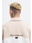 Erkek Embroidered Detailed Polo Ekru Sweatshirt-Soft Beıge 4