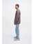 Erkek Dikiş Detay Oversize Antrasit Sweatshirt 5