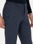 Erkek Lacivert Slim Fit Yün Kaşmir Karışımlı Çizgili Kumaş Pantolon 50272672-VR033 6