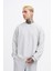 Erkek Yıkamalı Oversize Ghost Sweatshirt 1
