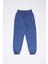 Erkek Relaxed Jogger Basic Sabah Mavi Eşofman Altı 4