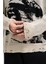 Erkek Silhouette Pattern Taş Kazak 2