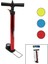 Saatli Iran El Pompası Metal Gövde Plastik Kol - Altlık 55 cm Top - Bisiklet - Motor (3791) 1