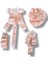 4 Lü Pudra Saten Broş Set,yaka Iğnesi, Yaka Cicegi ,gül Broş 1
