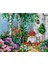 Baskılı Goblen Ev Bahçe 2258 24*34 cm 1
