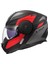 Scope 2 Durıa Mat Siyah-Kırmızı Kask 5