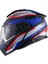 X.lıfetour Pro Mıle Mat Mavi-Kırmızı Kask 4