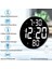 Büyük Dijital Modern 12INÇ Elektronik LED Duvar Masa Saati Sıcaklık Nem Alarm 2