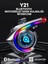 Y21 Rgb Işık Efektli Intercom Bluetooth Motosiklet Kask Kulaklığı Intercom Kulaklık 1