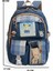 Relaxion 2203-1395 Kore Tarzı Unisex Çocuk Üçlü Set Ilkokul Sırt Çantası - NKT02203-LACIVERT-TEKEBAT 6