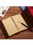 Özel El Yapımı Deri Kapaklı Eskitme Sayfa Defter & Özel Kalem Hediyeli – Vintage Nostaljik Günlük, Anı, Hatıra, Ajanda Özel Gün Hediyesi 4